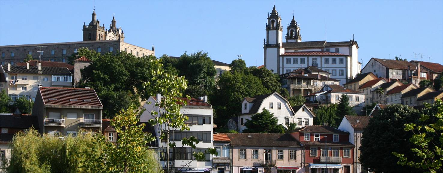 Vista para a Sé e Misericórdia de Viseu.